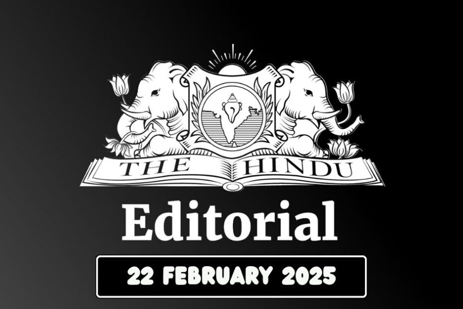 Hindu Editorial analysis