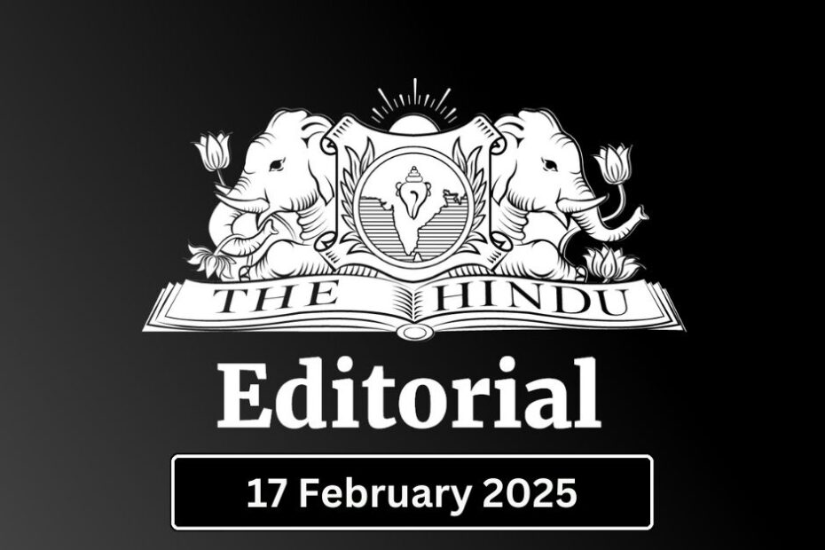 Hindu Editorial analysis